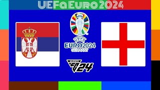 FC24 | Serbia vs England | Group Stage | UEFA Euro 2024