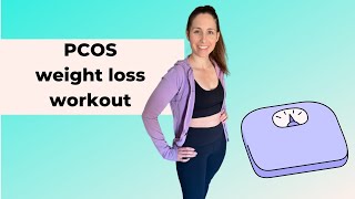 Fun 20-min PCOS workout to lose weight ( abs+ strength + Cardio + toning)