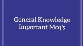 CSS, PMS MCQ'S Of General Science... #generalscience #css #pms