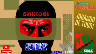 SHINOBI, dos arcades para o MEGA DRIVE!