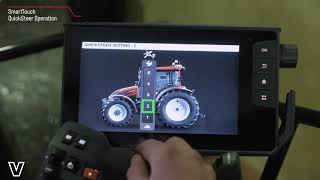 Valtra SmartTouch - QuickSteer Setting