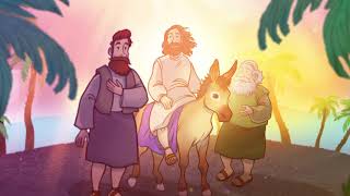 Luke 19 The Triumphal Entry Sunday School Lesson Video