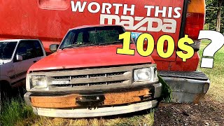 SAVE IT or CRUSH IT? WE GOT 1988 MAZDA B2000 RUNNING, THEN WHAT IS NEXT?