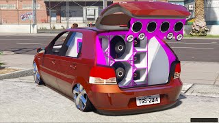 NATANZINHO LIMA - LINDA BELA// Palio na Fixa + chei de som na mala// GTA V