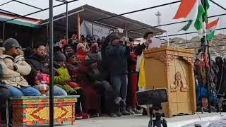 #sonamwangchuk powerful speech at Leh polo ground, ladakhi demanding 6thschedule #saveladakh