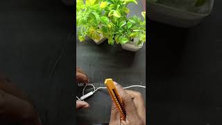 Earphone repairing cuts wire easy hack