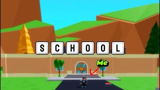 Playing (School Tycoon On Roblox)