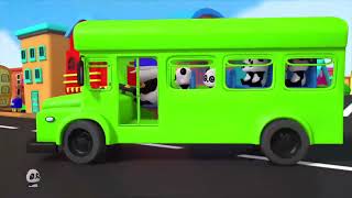 Wheels On The Bus CoComelon Sound Baby Bao Panda in 187 s' Cocomelon JJ, Nico, Cody, Nina 0150