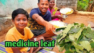 COOKING AND EATING,WILD MEDICINE LEAF/EATING SHOW