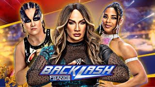 WWE 2K24 BACKLASH PLE MATCH CARD ON MY CHANNEL !