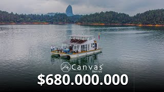 ⛵ ESPECTACULAR YATE EN GUATAPÉ 💦 - GUATAPÉ - $680.000.000 ( Canvas Raíz )