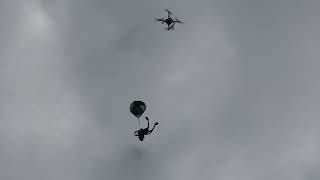 Kermit Parachuting from Phantom Drone  24-06-2023