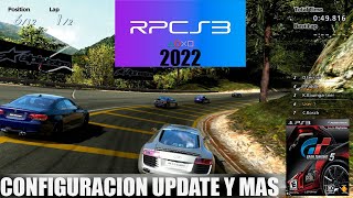 RPCS3 GRAN TURISMO 5 ACTUALIZACION,CONFIGURACION,OPTIMIZACION Y MENOS CRASHEOS + ALL DLC - 2022