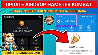 BELUM PADA TAU💵 CARA CEPAT MENARIK SALDO TOKEN HAMSTER KOMBAT KE DANA LEWAT BYBIT - Begini Caranya?