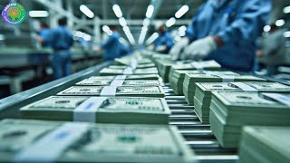 How Factories Make Money - Inside the Dollar Production Process from Paper to Bills