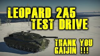 War Thunder - Thank Gaijin For 30 Days Trial Of Leopard 2A5