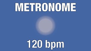 120 BPM Metronome | Audio + Visual