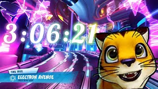 [CTR:NF] WR Balanced - Electron Avenue - 3:06:21 - Lap : 1:01:39