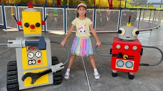 Sofia and Max Family Day in Legoland+ More Adventure Stories in Amusement Park