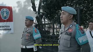 APEL GELAR PASUKAN OPERASI MANTAP PRAJA SEMERU 2024 POLRES PONOROGO