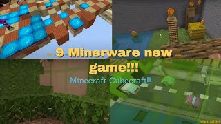 All 9+1 Cubecraft Minerware PREMIUM NEW GAMES!