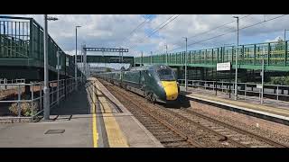 GWR 800313 passing Severn Tunnel Junction 30th August 2024 12:48pm