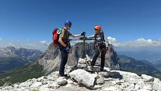 Ferrata Mesules (Pößnecker Klettersteig) - Sella Group - Dolomites