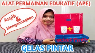 Alat Permainan Edukatif (Bermain berhitung) Dengan Media "Gelas Pintar" With Bu Ifa