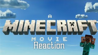 Steve reacts to the Minecraft movie trailer