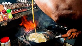 Egg Foam Dish | Super Fluffy  Omelette | Easy Wow Omelet Recipe | Indian Street Food