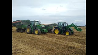 Młody na gospodarstwie - jelonki w akcji czyli John Deere w sezonie 2021