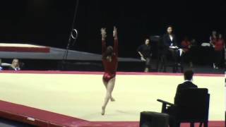 2014 Gymnix Isabela Onyshko FX