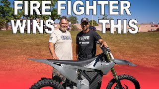 Retired Fire Fighter and Task Force Rescue Operator Wins My Stark Varg Dirt Bike