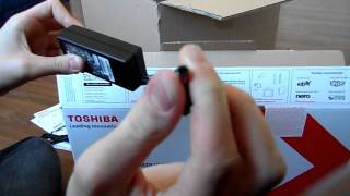 Unboxing/Déballage | Toshiba Satellite C660D-120