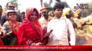 জল নেই, রাস্তা নেই, শৌচাগার নেই  ডেবরায় প্রচার করতে গিয়ে মানুষের সমস্যার মুখোমুখি হন: ভারতী ঘোষ