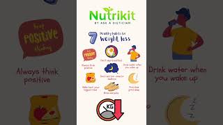 7 weight loss habits #youtubeshorts #trending #viral #suscribete #healthyliving #nutritiontips