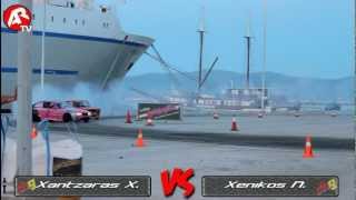 Drift Cup of Greece 2012 - Xenikos Nassos - LADA 2105 SR20DET VS BMW E36