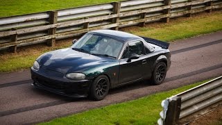 First time ever on a track. MX5 Turbo | 1:22 Castle Combe