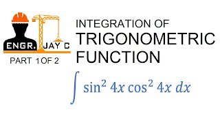 Integration of Trigonometric Function involving Trigonometric Identities (Part 1 of 2)