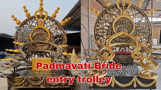 Padmavati Trolley | Palki entry for Bride | Palki | Dulhan palki entry | Bahubali Bride entry |