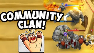 COMMUNITY CLAN! 😱😍 CASTLE CRUSH 💪