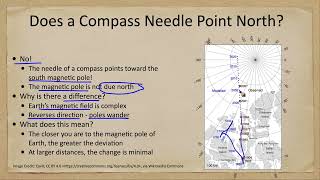 Misconceptions - The Needle of a Compass Points North