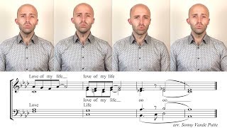 Tag tutorial // Love of my life (Sonny Vande Putte) - Barbershop Quartet