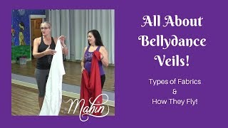 ⭐ Different Kinds of Belly Dance Veils - Explained! ⭐