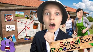 Сбежал от ЗЛЫХ РОДИТЕЛЕЙ в Роблокс в SCHOOLBOY RUNAWAY !