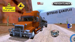 Truck simulator usa evolution-Gameplay(Offroad driving with Freightliner century,gasoline-Hoover dam