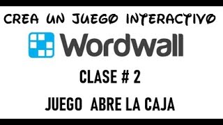 Crear juego en Wordwall - ABRE LA CAJA  #tutorials #education #gameplay #gamificación #GAME  #viral