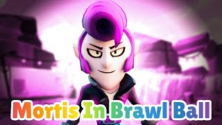 Mortis In Brawl Ball | Brawl Stars #Shorts