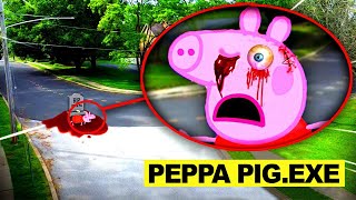 DROHNE überwacht PEPPA WUTZ und PEPPA PIG.EXE in REAL LIFE um 3 UHR mittags !!