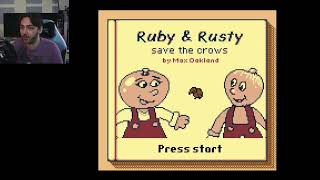 Let's Play Ruby & Rusty Save The Crows [Game Boy Homebrew Beta]